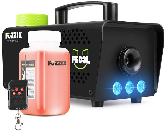 Fuzzix F503L Party-Rauchmaschine 3 LEDs RGB