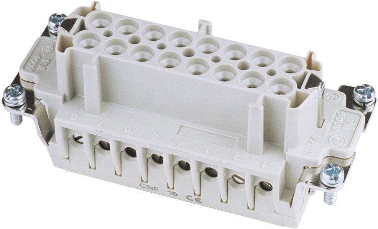 ILME Steckdoseneinsatz 16-pol 16A,Schraubklemm