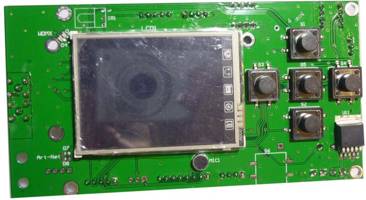 Platine (Display) DMH-100 (PCB DISP004D)