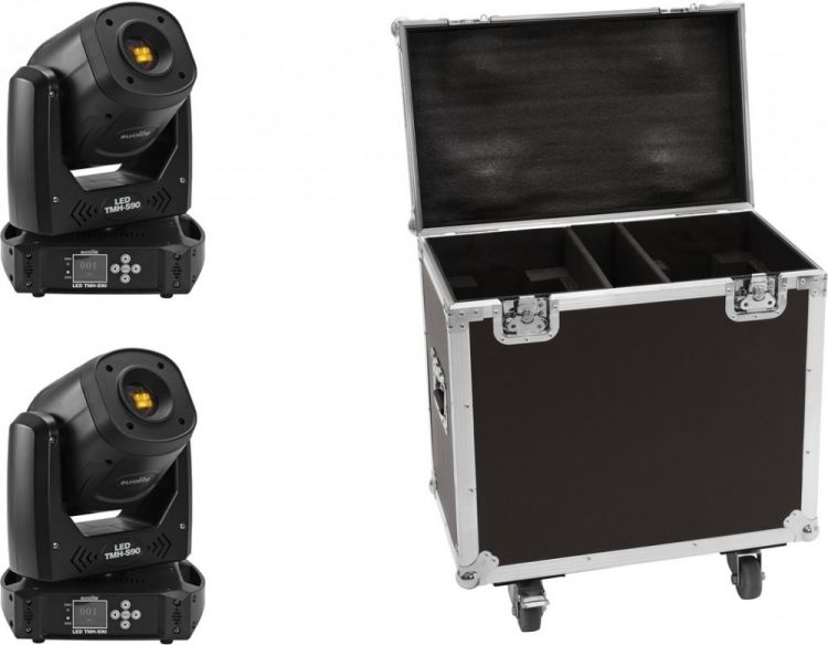 EUROLITE Set 2x LED TMH-S90 + Case