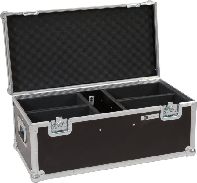 ROADINGER Flightcase 4x LED CBB-2WW/CW Fairlight