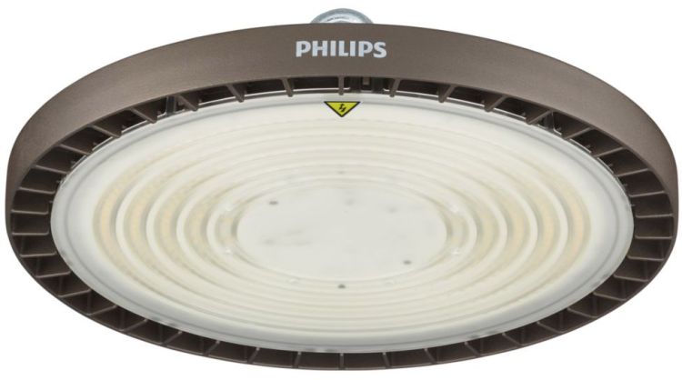 PHILIPS LED-Hallenleuchte, 168 W, D355 mm, 20500 lm, 4000 K, breiter Lichtkegel, IP65, IK06