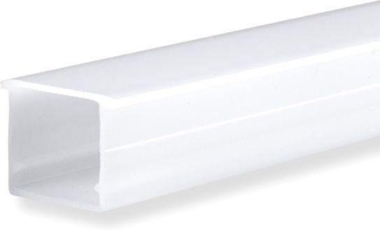 ISOLED Abdeckung COVER21 opal/satiniert IP54 200cm für Profil SURF16