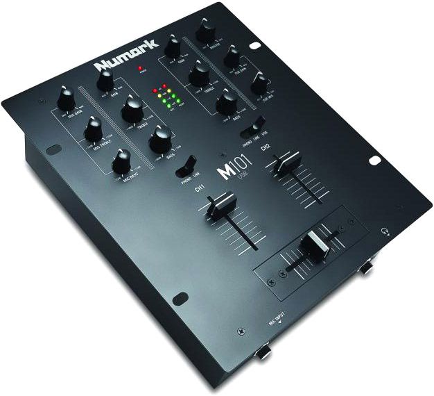 Numark M101USB Black -  2-Kanal USB Mixer -B-Stock-