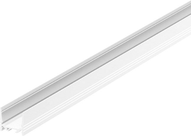 SLV GRAZIA 20, Aufbauprofil, LED, standard, gerillt, 1m, weiß