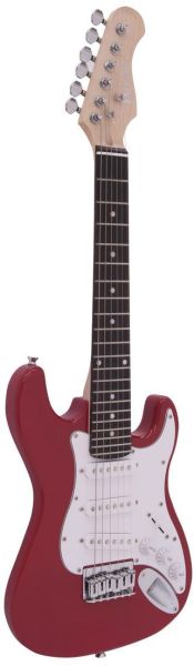 DIMAVERY J-350 E-Gitarre ST rot