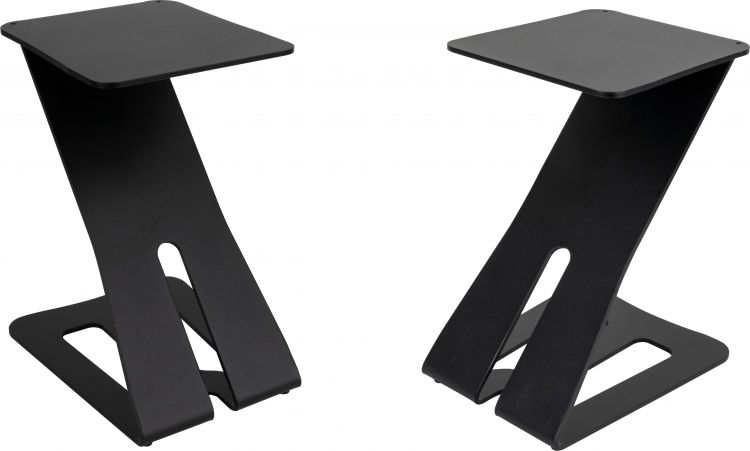 Showgear Table Monitor Z-Stand Zwei Tischständer für Studiomonitore - schwarz