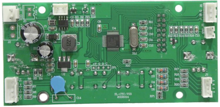 Platine (Steuerung/Display) PLL-384 (SL-CTC-V03)