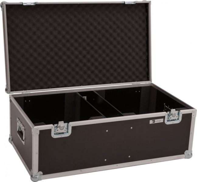 ROADINGER Flightcase 2x LED THA-150F Theater-Spot