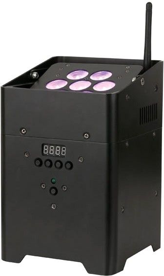 Showtec EventLITE 7/4 Q4 - inkl. Wireless DMX, Schwarz