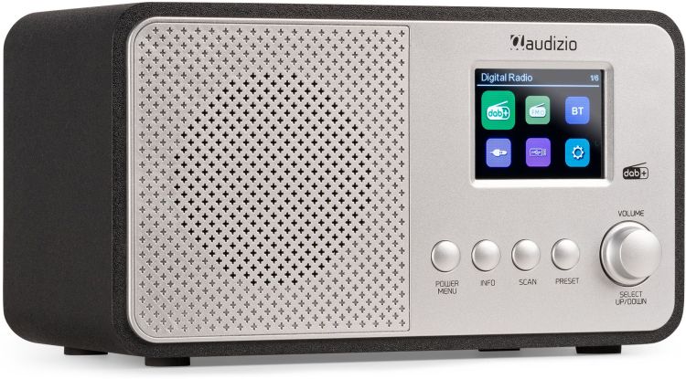 Audizio Avio DAB+ Radio Silber