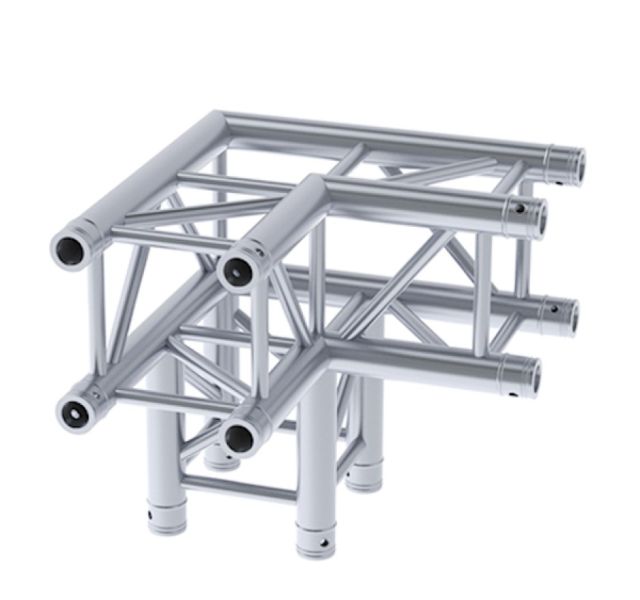 LITECRAFT TRUSS LT34 C30 3-Weg Winkel 90°, inkl. Verbindersatz