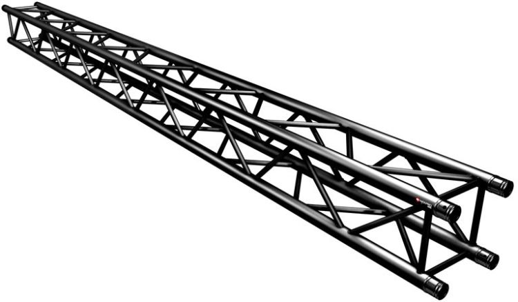 Naxpro-Truss HD 34 Strecke 400 cm RAL9005 - Schwarz - Seidenmatt
-B-Stock-