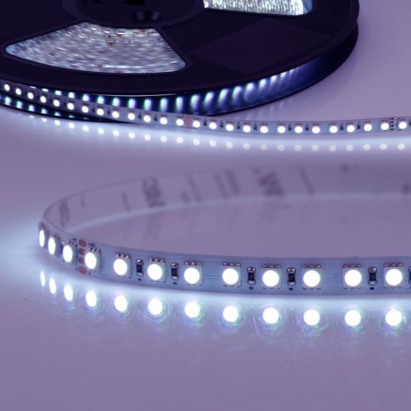 ISOLED LED AQUA RGB+WW 48V Flexband, 19W, IP68, 20m Rolle, 96 LED/m