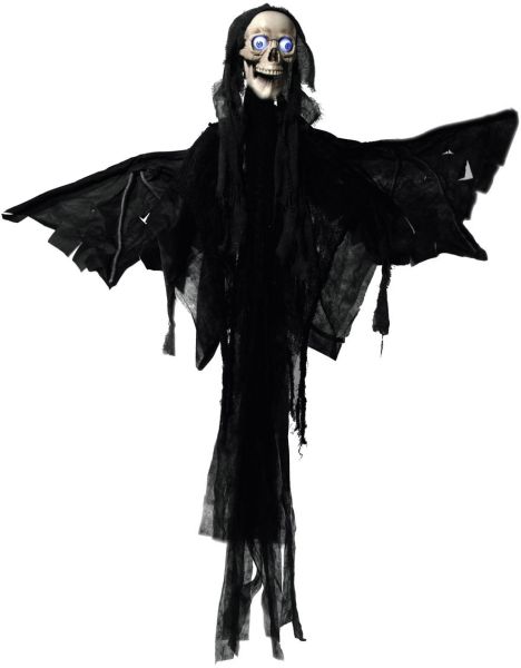 EUROPALMS Halloween Figur Engel, animiert 165cm