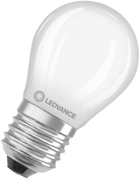 LEDVANCE LED CLASSIC P DIM P 2.8W 827 mattiert E27