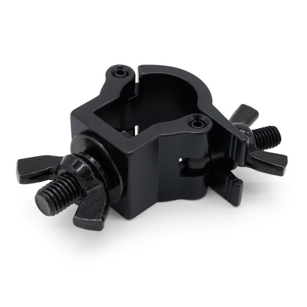 Riggatec Halbschelle - Halfcoupler klein schwarz bis 25 kg (25 mm)