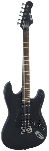 DIMAVERY ST-312 E-Gitarre, satin schwarz