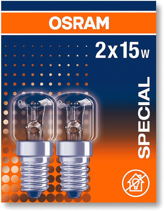  3 bombillas OSRAM de 15 W E14 / SES de hasta 300 grados para  horno especial en T [240 V] : Herramientas y Mejoras del Hogar