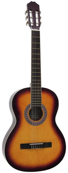 DIMAVERY AC-303 Klassikgitarre, sunburst