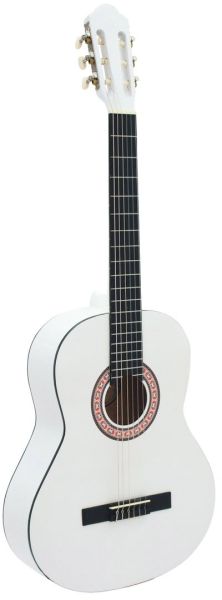 DIMAVERY AC-303 Klassikgitarre, weiß