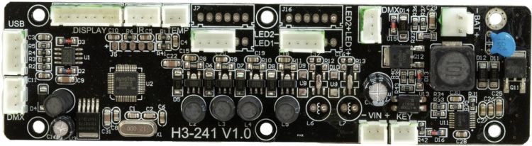 Platine (Steuerung) AKKU Bar-6 Entry QCL RGBW (H3-241 V1.0)