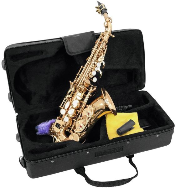 DIMAVERY SP-20 Bb Sopransaxophon, gold