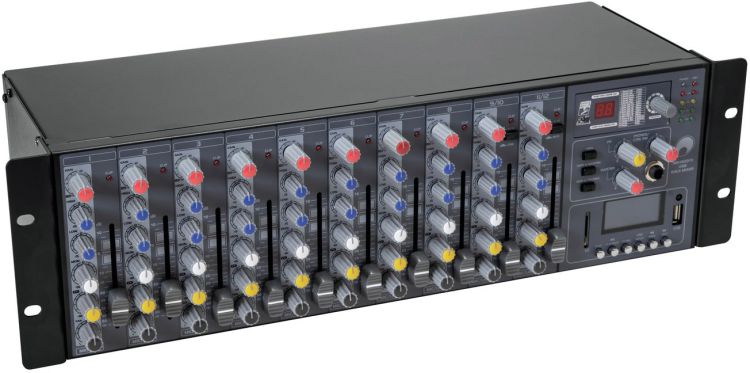 OMNITRONIC RM-1422FX USB Rack-Mixer