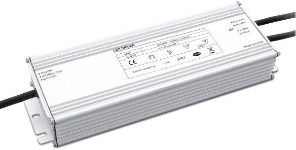 ISOLED LED PWM-Trafo 24V/DC, 0-240W, 1-10V dimmbar, IP67