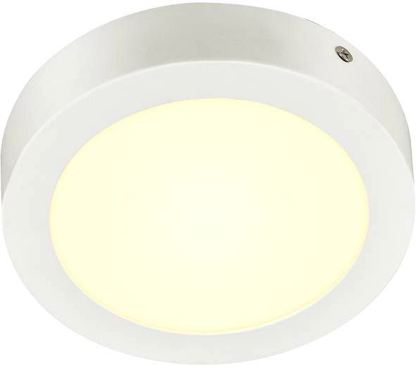 SLV SENSER 18, Indoor LED Deckenaufbauleuchte rund weiß 3000K