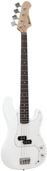 DIMAVERY PB-320 E-Bass, weiß