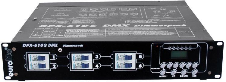 EUROLITE DPX-610 S DMX Dimmerpack