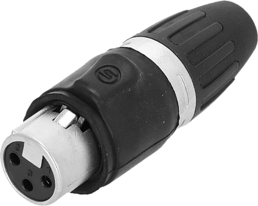 vhbw XLR Verlängerungskabel für diverse Einsatzbereiche - XLR Stecker auf  XLR Buchse Adapter, 4-polig, 120cm