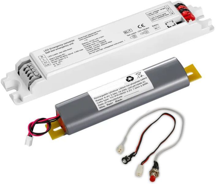 ISOLED Notstrom-Akkumodul EL-T Selftest 3000mAh, 4W (10-50 V)