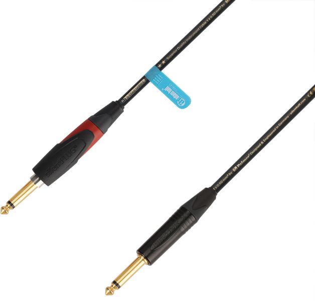 Adam Hall Cables 5 STAR IPP 0600 PALMER® CABLE SILENT - Instrumentenkabel | Palmer® & Neutrik