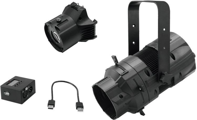 EUROLITE Set LED PFE-50 + Linsentubus 26° + DMX-Interface