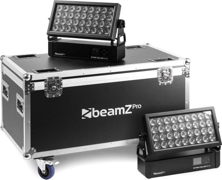 beamZ Pro FLC5404 Flightcase für 4 Stück Star-Color 540