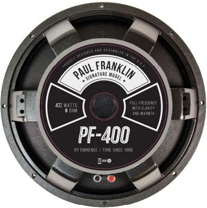 Eminence SPF 400 A 8 Ohm Paul Franklin Lautsprecher-Chassis