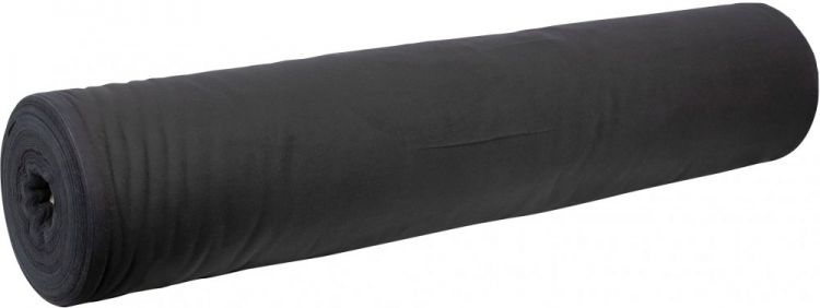 Showtec Deko-Molton, black, roll, 100cm - 60m x 100cm