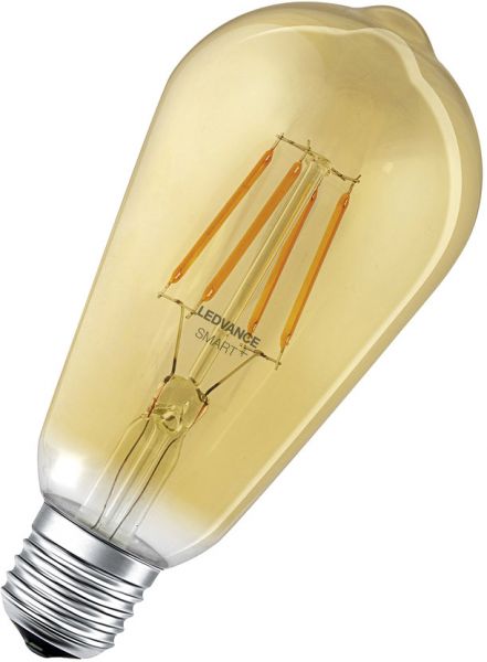 LEDVANCE SMART+ WiFi Filament Edison Dimmable 53 6 W/2400 K E27