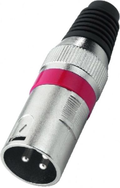 MONACOR XLR-207P/RT XLR-Stecker