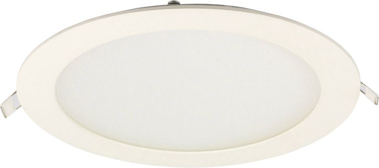 ISOLED LED Downlight, 18W, rund, ultraflach, blendungsreduziert, weiß, neutralweiß, dimmbar CRI90