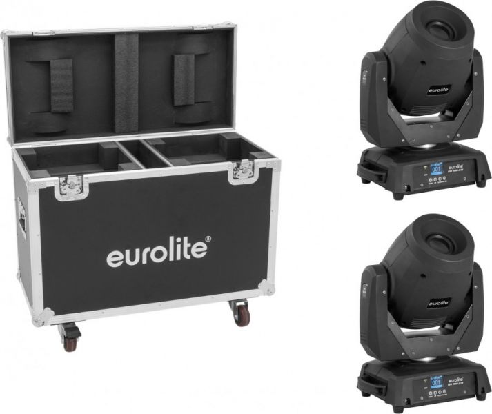 EUROLITE Set 2x LED TMH-X12 + Case