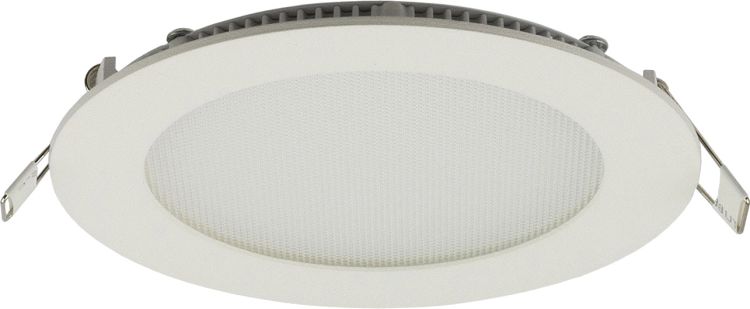 ISOLED LED Downlight, 9W, rund, ultraflach, blendungsreduziert, weiß, warmweiß, dimmbar CRI90