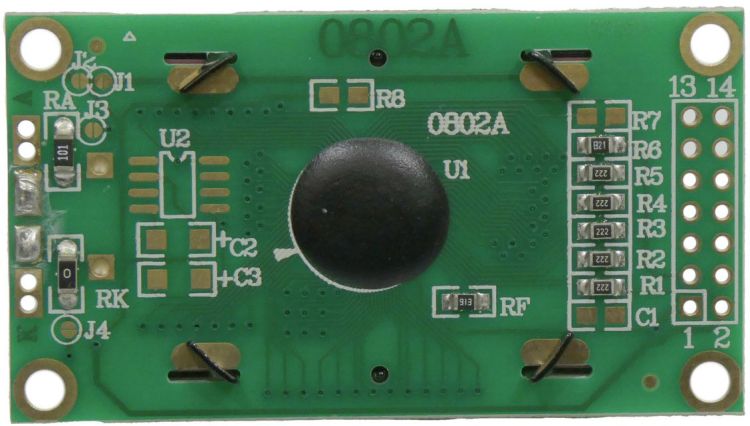 Platine (LCD Display) LED Mega Strobe 812 Panel (0802A)