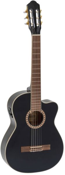 DIMAVERY CN-600E Klassikgitarre, schwarz