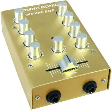 OMNITRONIC GNOME-202 Mini-Mixer silber -B-Stock-