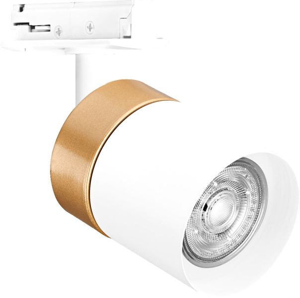 LEDVANCE TRACKLIGHT SPOT CYLINDER GOLD GU10 Weiß