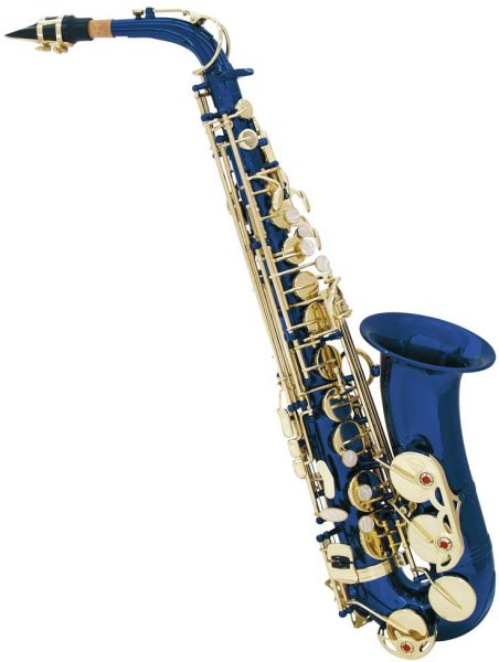 DIMAVERY SP-30 Eb Altsaxophon, blau