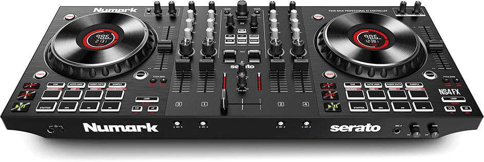 NUMARK NS4FX, controladora DJ de 4 canales Draintel Online 